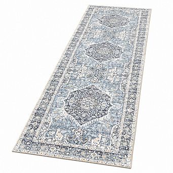 Boho Ultra Soft Washable Non Slip Stain Resistant Area Rug for Home Rooms