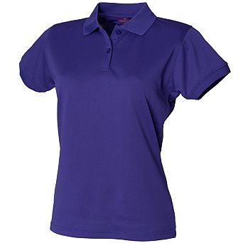 Henbury Womens/Ladies Coolplus® Fitted Polo Shirt