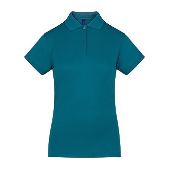 Henbury Womens/Ladies Coolplus® Fitted Polo Shirt