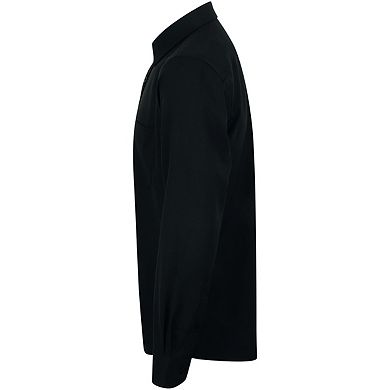 Henbury Mens Wicking Long Sleeve Work Shirt