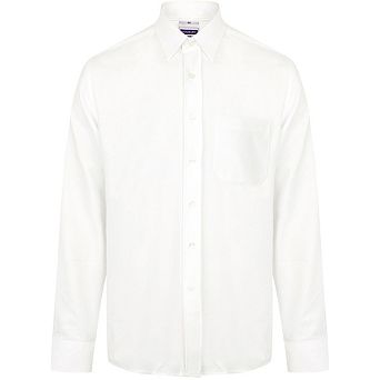 Henbury Mens Wicking Long Sleeve Work Shirt