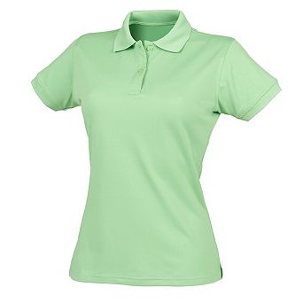 Henbury Womens/Ladies Coolplus® Fitted Polo Shirt