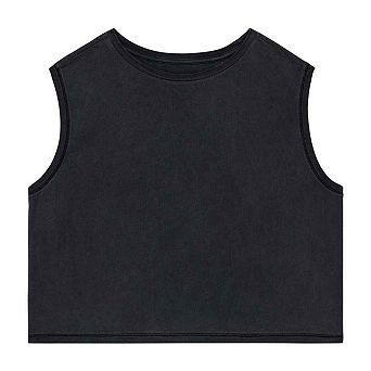 Native Spirit Womens/Ladies Faded Cropped Tank Top