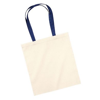 Westford Mill Contrast Handle Tote Bag