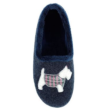 Lazy Dogz Womens/Ladies Monique Scottish Terrier Slippers