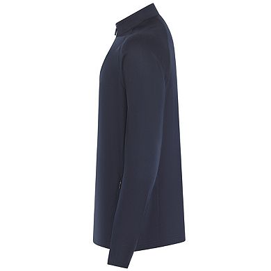 Henbury Mens Zip Neck Top