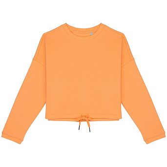 Native Spirit Womens/Ladies Oversized Crop Sweatshirt