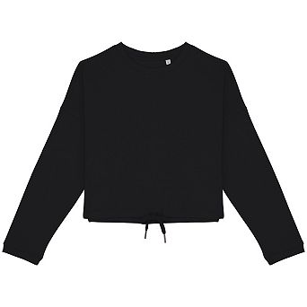 Native Spirit Womens/Ladies Oversized Crop Sweatshirt