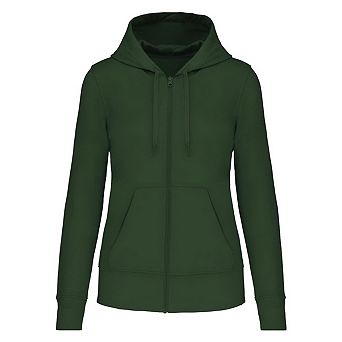 Kariban Womens/Ladies Eco Friendly Full Zip Hoodie
