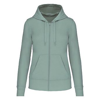 Kariban Womens/Ladies Eco Friendly Full Zip Hoodie
