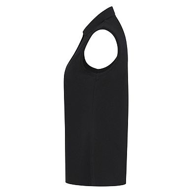 Henbury Womens/Ladies CoolPlus Sleeveless Polo Shirt