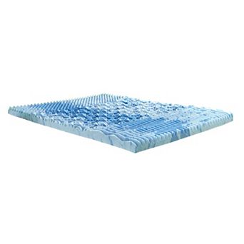 Nautica 4 in GelLux Cooling Gel Memory Foam Mattress Topper