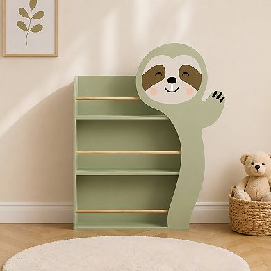 Lufeiya Kids Bookshelf with 3-Tier Front-Facing Display, Bookcase
