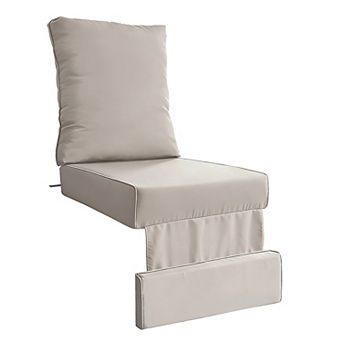 Recliner Replacement Cushion, Patio Chair Sofa Washable Cushion Deep Seat, Cover Can be Replaced