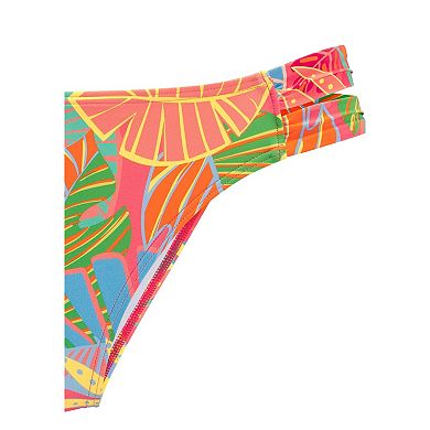 Lascana Women's Tropical Strappy Bikini Bottom