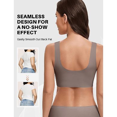 Avidlove Bra for Women Comfy Pullover Wireless Bra Seamless Bralettes No Underwire T Shirt Wirefree
