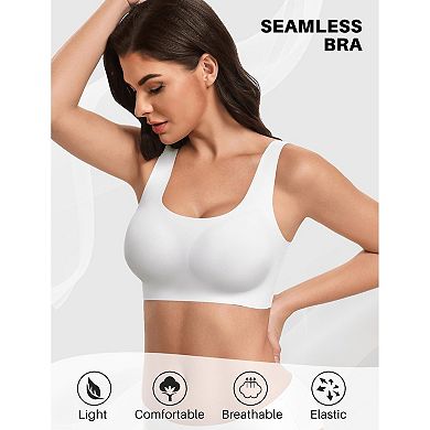 Avidlove Bra for Women Comfy Pullover Wireless Bra Seamless Bralettes No Underwire T Shirt Wirefree