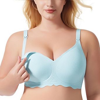 Avidlove Nursing Bra for Breastfeeding Maternity Bras Push Up Seamless Pregnancy Bralette Underwear