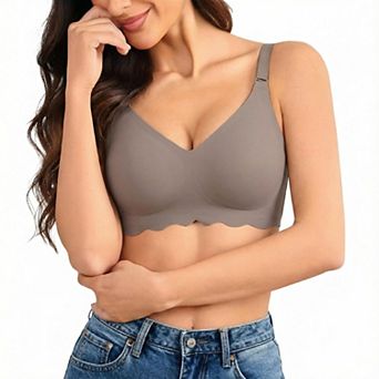 Avidlove Seamless Bras for Women No Underwire Bra Wireless Padded Bralette Support No Show Bras