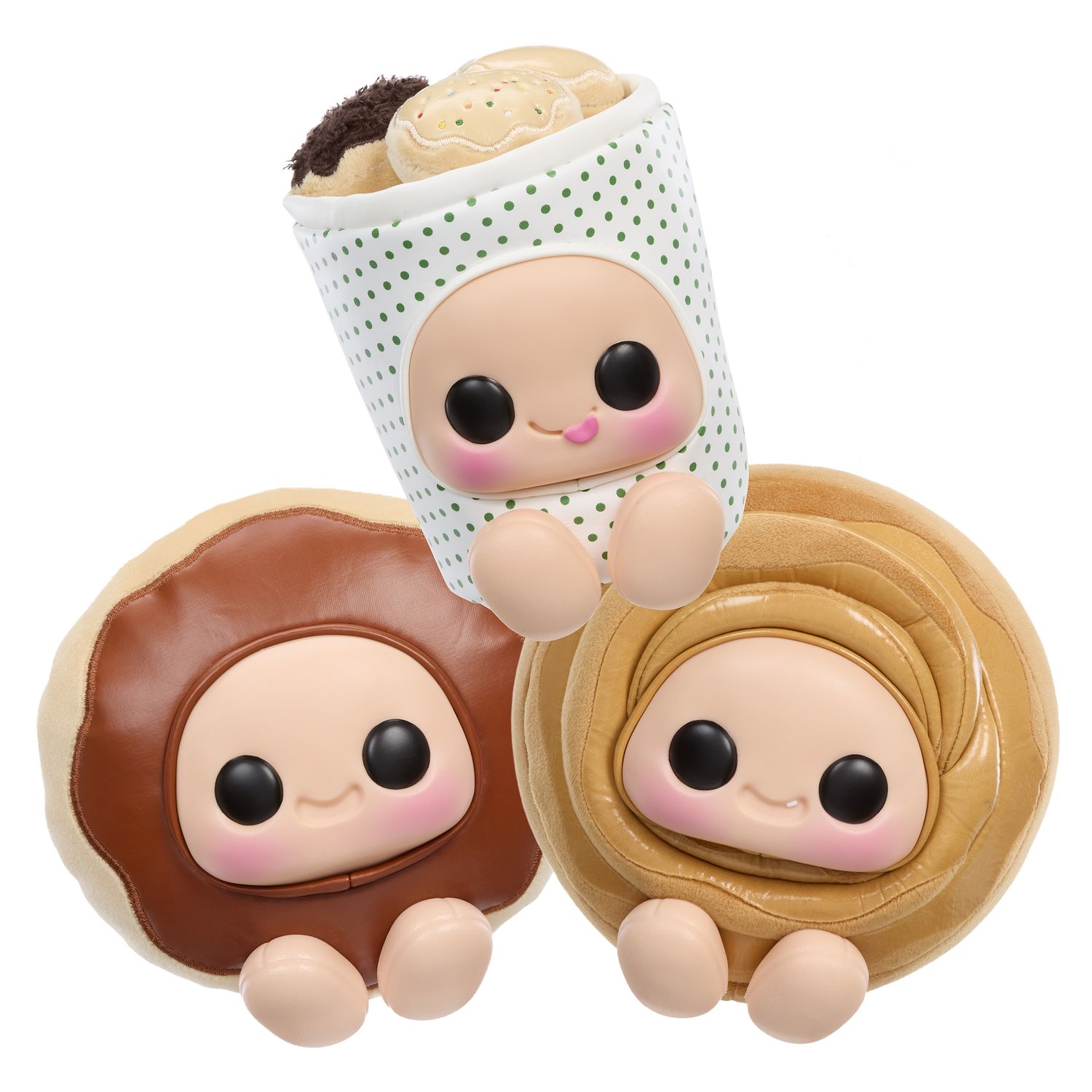 Детская мягкая игрушка MGA Hyojo S3 Krispy Kreme Plush - Styles May Vary — фото 1