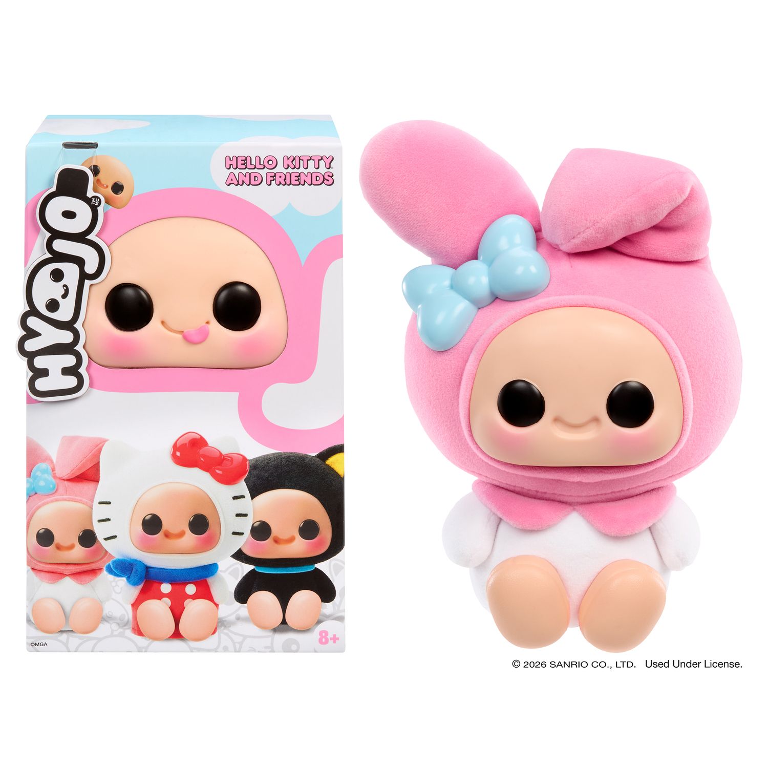 Детская мягкая игрушка MGA Hyojo Sanrio My Melody Plush - Styles May Vary
