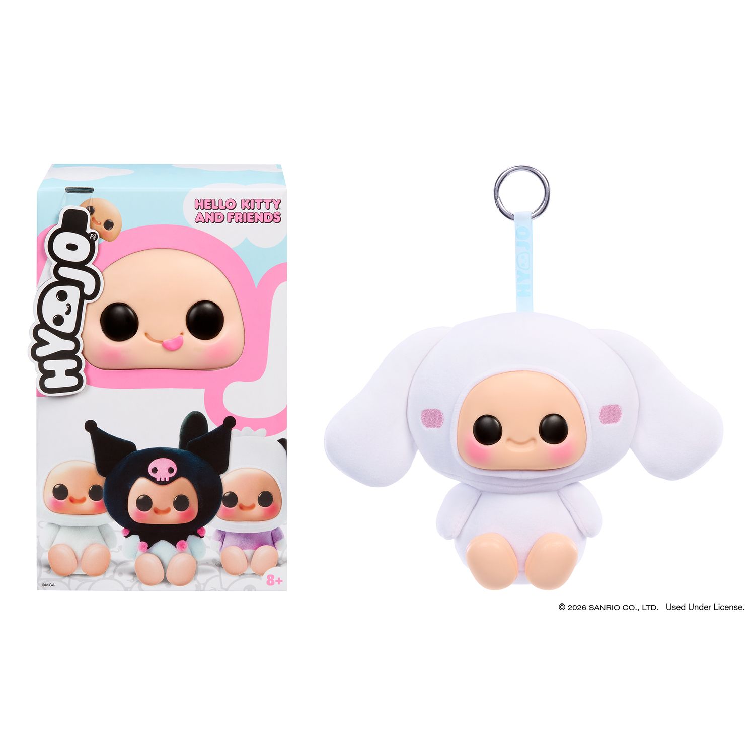 Детская мягкая игрушка MGA Hyojo Sanrio Cinnamoroll Plush - Styles May Vary