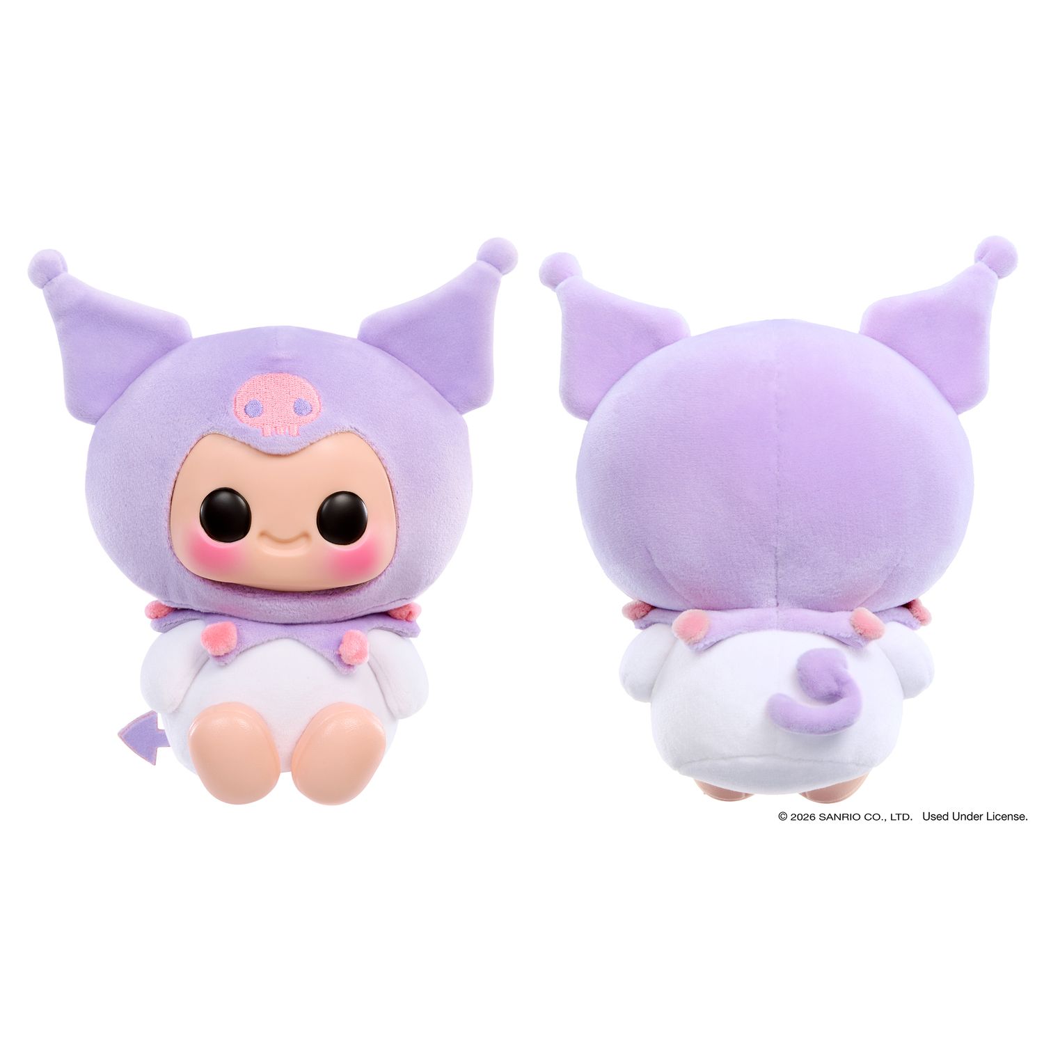 Детская мягкая игрушка MGA Hyojo Sanrio Kuromi Plush - Styles May Vary — фото 3