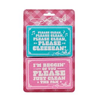 Fred Dolly 2-Pack Sink Sign Sponges