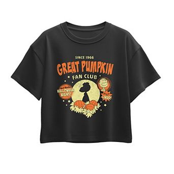 Girls 7-16 Peanuts Great Pumpkin Fan Club Graphic Tee
