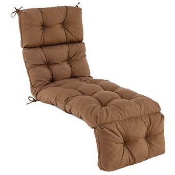 Costway 73" Lounge Chaise Cushion Padded Recliner Cushion Indoor Outdoor