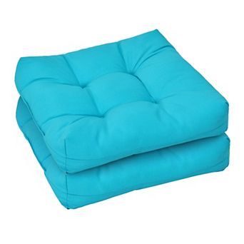 Costway 2 pc 21'' x 21'' Patio Chair Seat Cushion Pads Indoor/Outdoor
