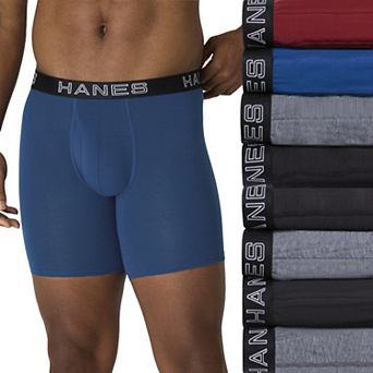Men's Hanes® 8-Pack ComfortSoft® 6-inch Boxer Briefs
