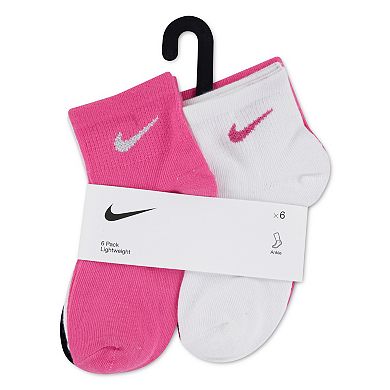 Girls Nike 6-Pack Lightweight Ankle Socks