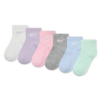 Girls Nike 6-Pack Lightweight Ankle Socks