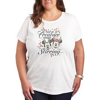 Plus Size Disney's Mickey & Minnie Mouse Graphic Tee