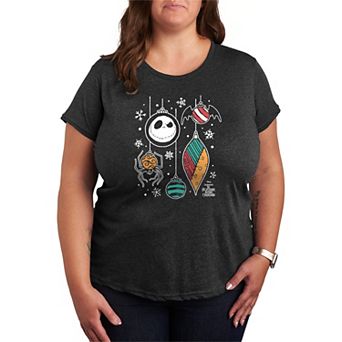 Plus Size Disney's The Nightmare Before Christmas Graphic Tee