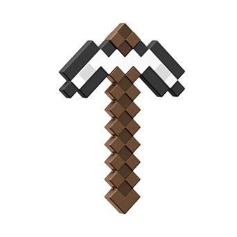 Mattel Minecraft Iron Pickaxe Battle Toy for Role-Play & Costumes