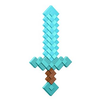 Mattel Minecraft Diamond Sword Battle Toy for Role-Play & Costumes