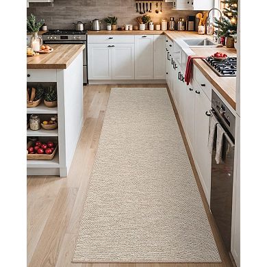 Non Slip Ultra Thin Hallway Runner Rug Stain Resistant Easy Clean Indoor Floor Mat