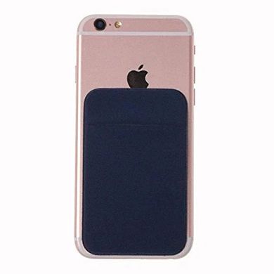 Stick On Phone Wallet Card Holder Adhesive Pocket