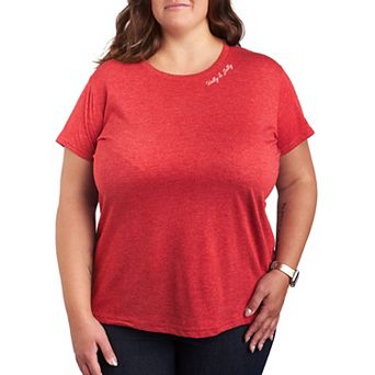 Plus Size Holly & Jolly Graphic Tee