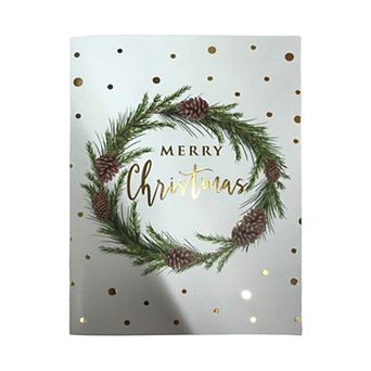Motif 40-Pack Christmas Greeting Card Set