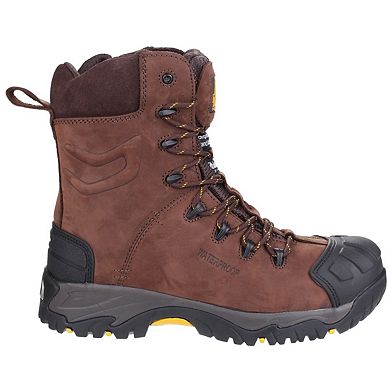 Amblers Mens AS995 Pillar Composite Waterproof Zip Safety Hi-Boot