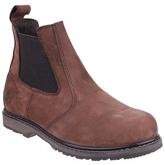 Amblers Mens AS148 Sperrin Pull On Safety Dealer Boots