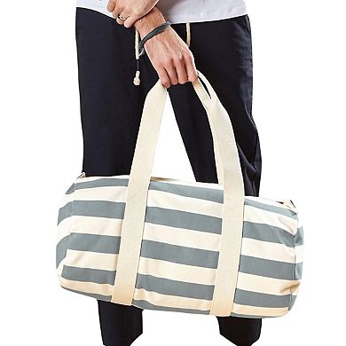 Westford Mill Unisex Nautical Barrel Bag