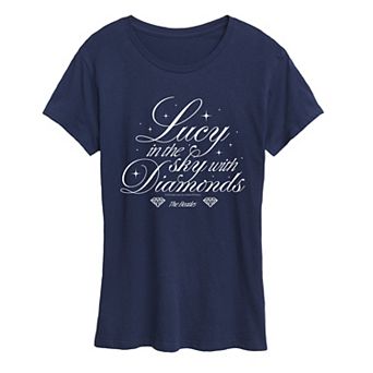 Women's The Beatles Lucy In The Sky With Diamonds Graphic Tee