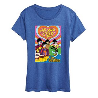 Women's The Beatles All You Need Is Love Graphic Tee