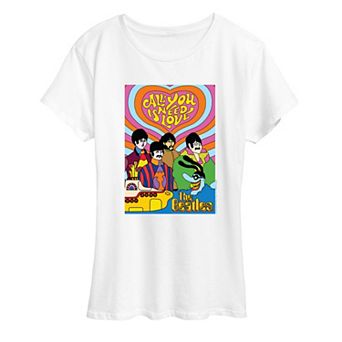 Women's The Beatles All You Need Is Love Graphic Tee