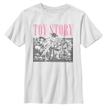 Boys 6-20 Disney / Pixar's Toy Story Black And White Photo Graphic Tee