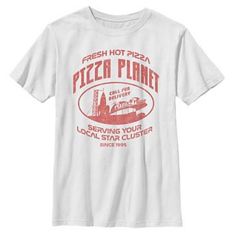 Boys 6-20 Disney / Pixar's Toy Story Pizza Planet Fresh Hot Pizza Graphic Tee